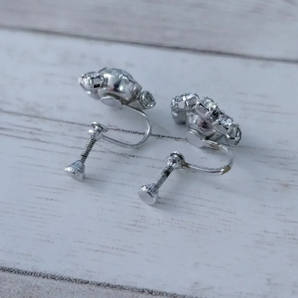 Vintage Screw Back Earrings 5/8